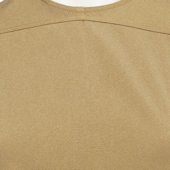 Rick Owens Green Stretch Cotton Asymmetric Midi Dress M - Picture 5 of 7